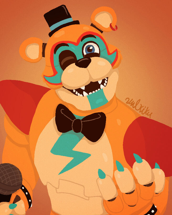 Glamrock freddy Glamrock freddy